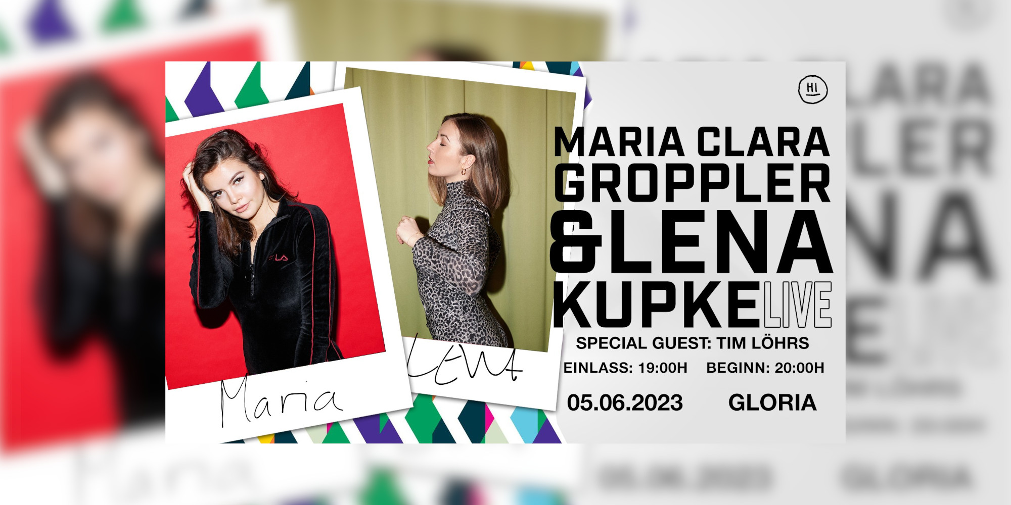 Maria Clara Groppler & Lena Kupke LIVE