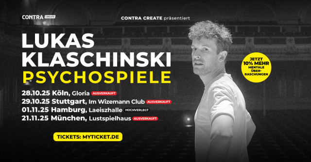 Lukas Klaschinski - AUSVERKAUFT