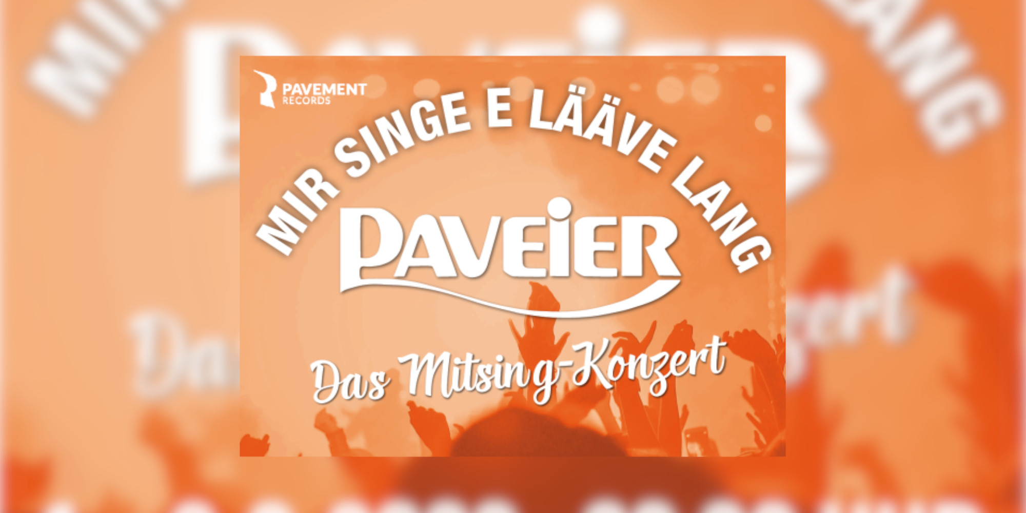 Paveier Mitsing-Konzert 2023 - AUSVERKAUFT