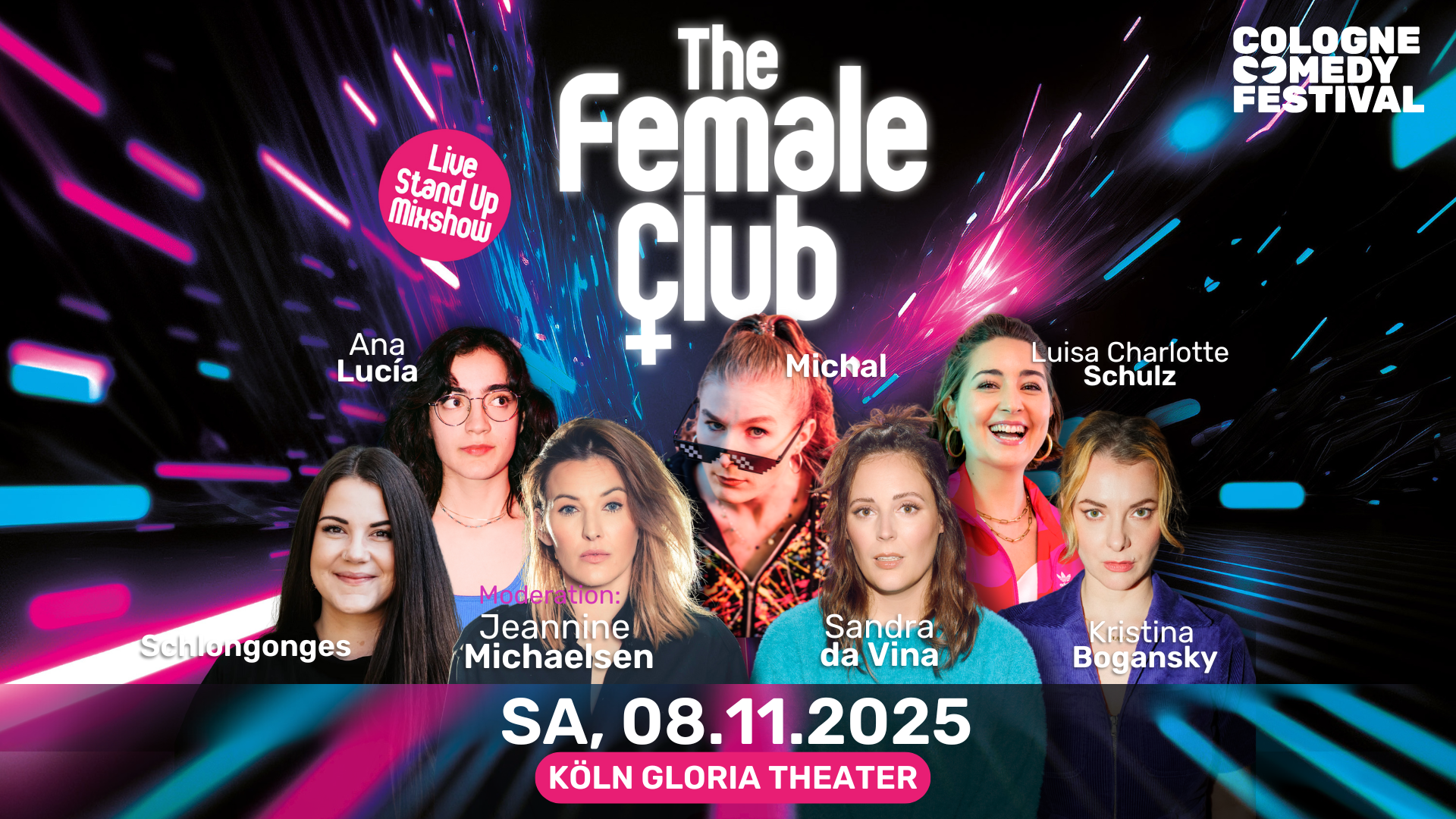 Das Cologne Comedy Festival präsentiert: The Female Club